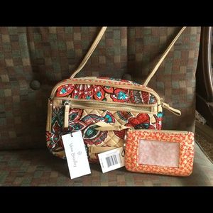 NWT Vera Bradley little crossbody & zip Id case